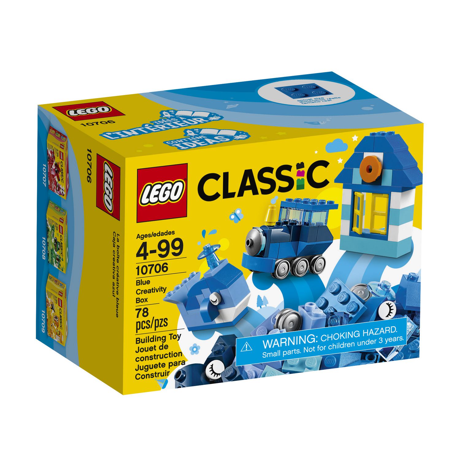 LEGO Classic Blue Creativity Box (10706) - Walmart Canada