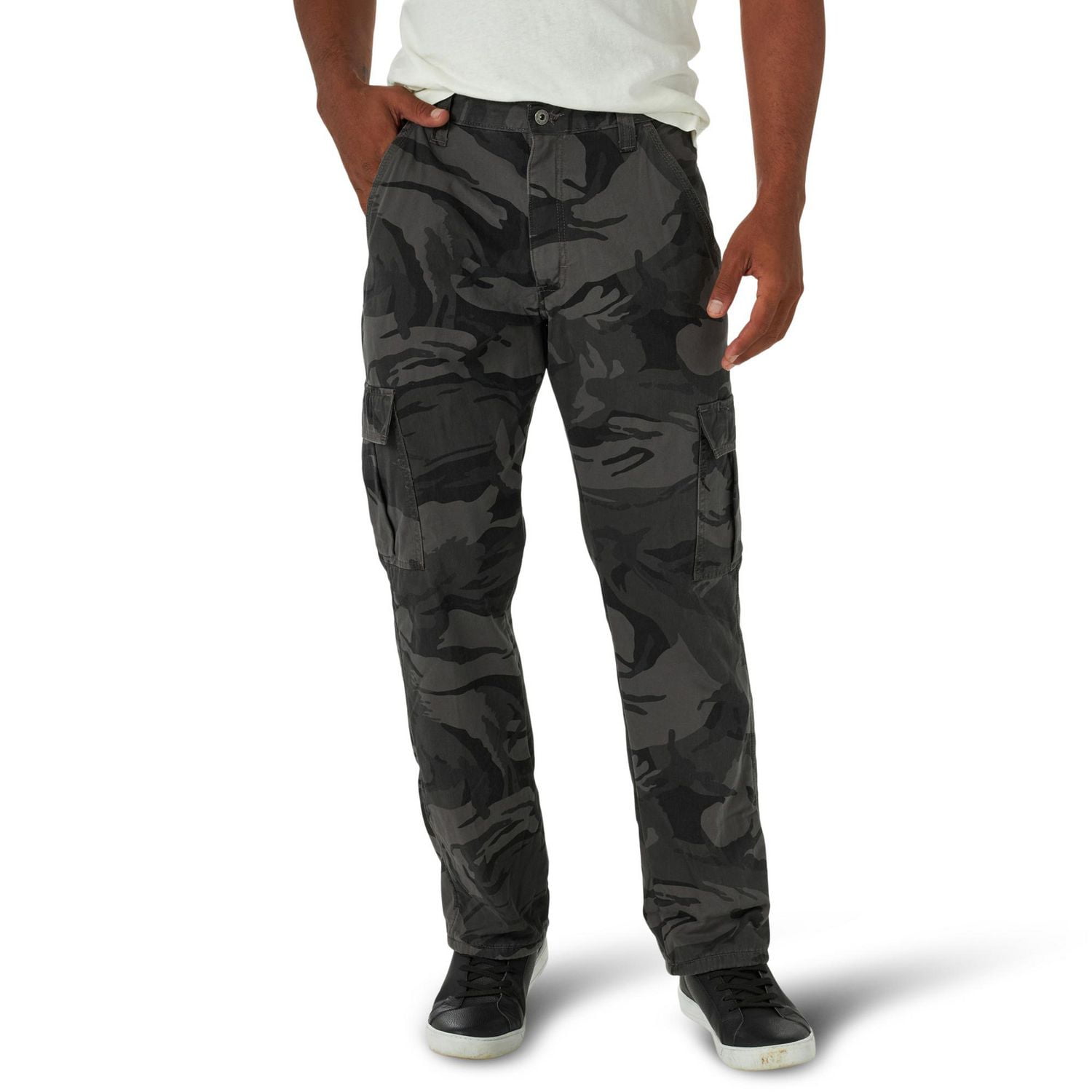 fleece lined camo jeans