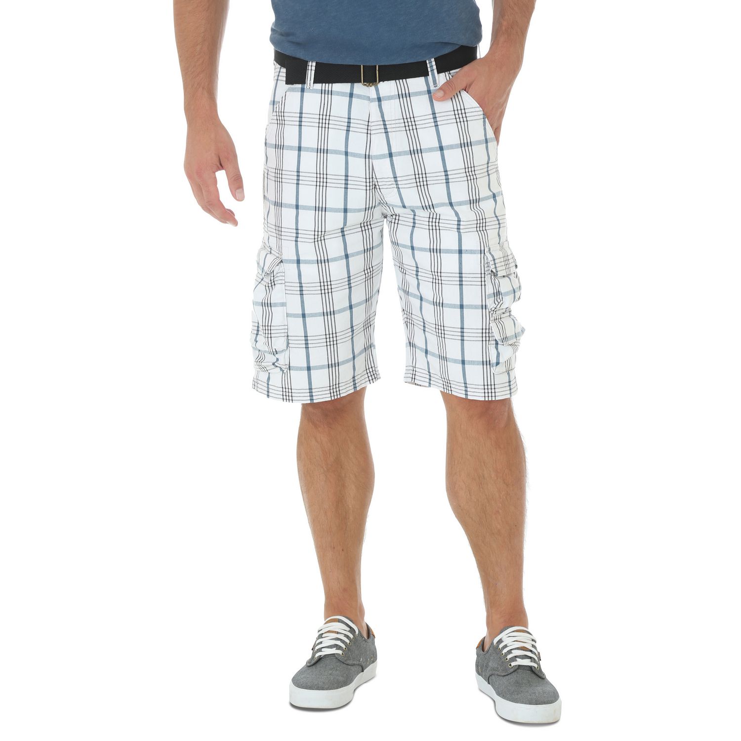 Wrangler Men's Belted Cargo Shorts | Walmart Canada