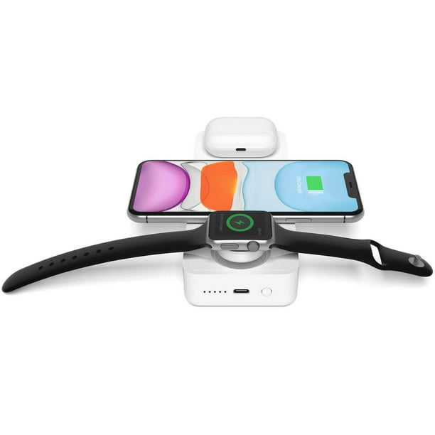 Chargeur portatif à supports multiples Power Bank d'OtterBox avec MagSafe -  Gris - Apple (CA)