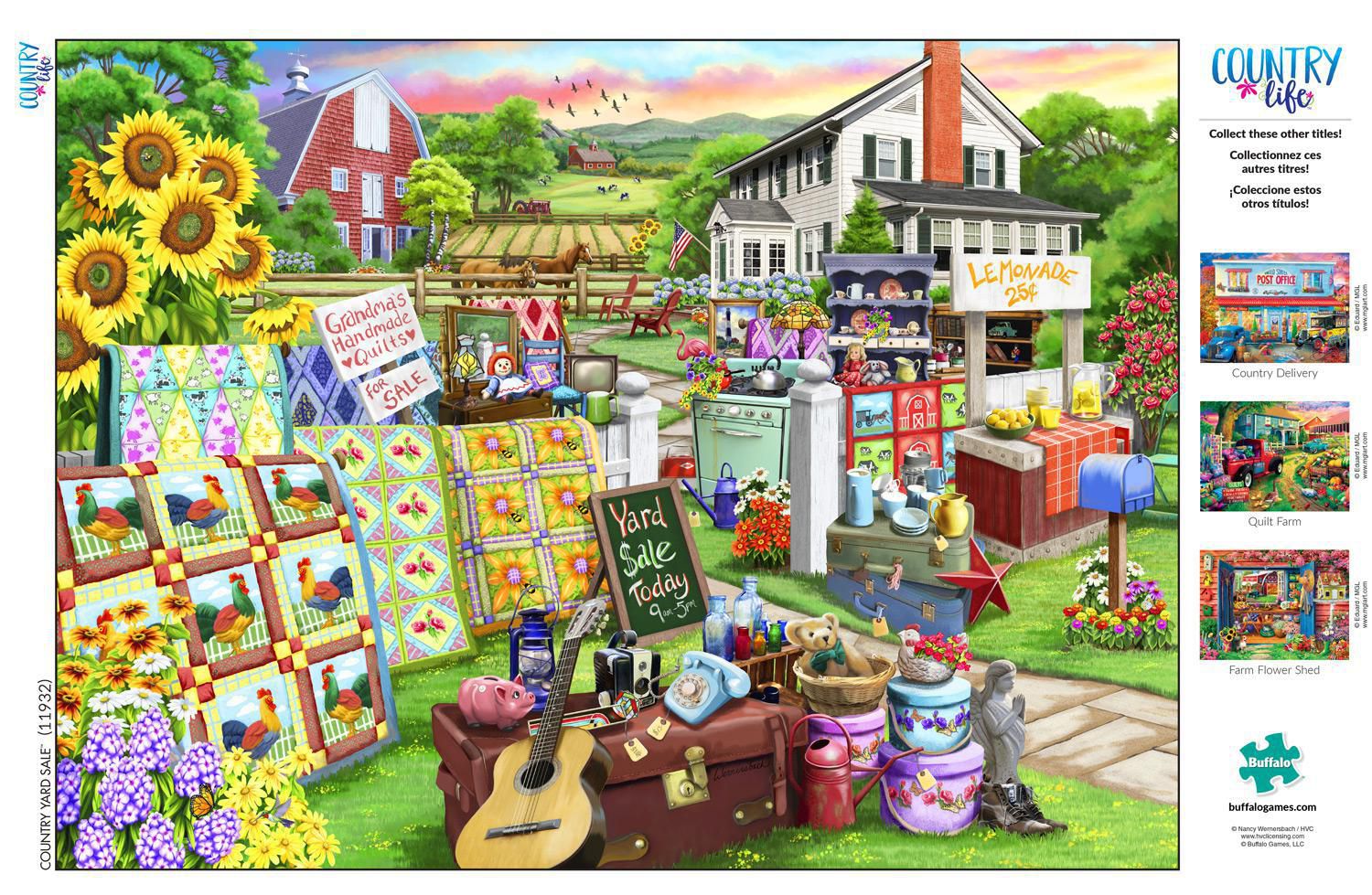 Country Life: Escape to the Shed 1000 Piece Jigsaw Puzzle