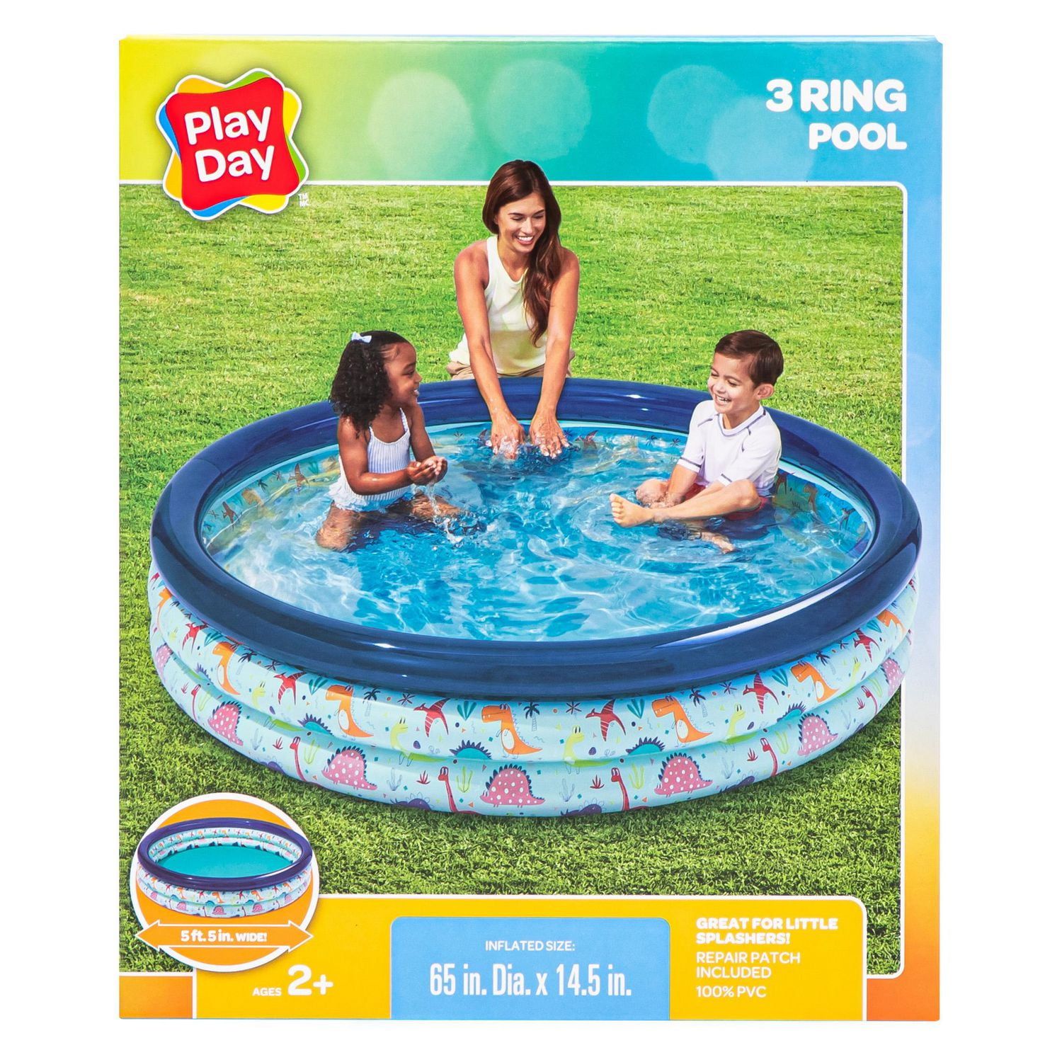 3 ring pool play hot sale day