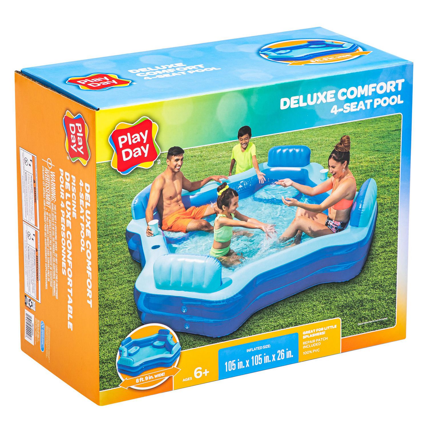 Play Day Deluxe Comfort Pool | Walmart Canada