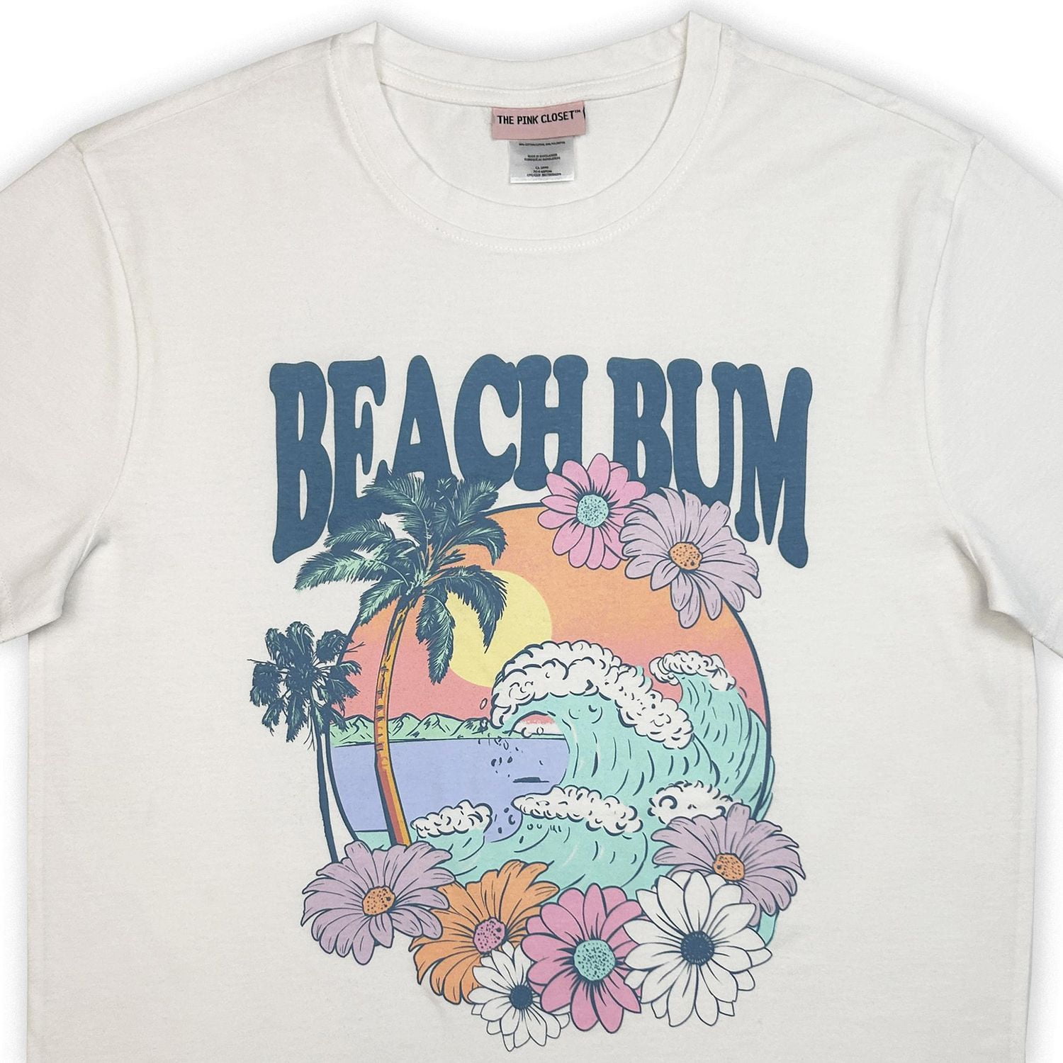 T-shirt à imprimé graphique The Pink Closet pour femmes