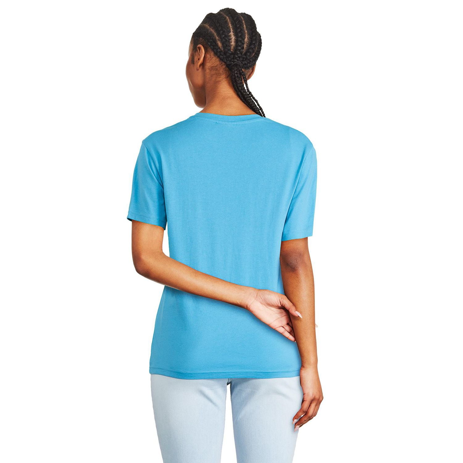 T-shirt à imprimé graphique The Pink Closet pour femmes Tailles TP–TG