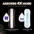 thumbnail image 3 of Always Discreet Boutique Incontinence Pads, for Bladder Leaks, Moderate Absorbency, Regular Length, 3 of 9