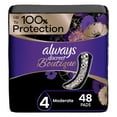 thumbnail image 1 of Always Discreet Boutique Incontinence Pads, for Bladder Leaks, Moderate Absorbency, Regular Length, 1 of 9
