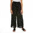 thumbnail image 1 of No Boundaries Women's Tie-Front Soft Pant, 1 of 6