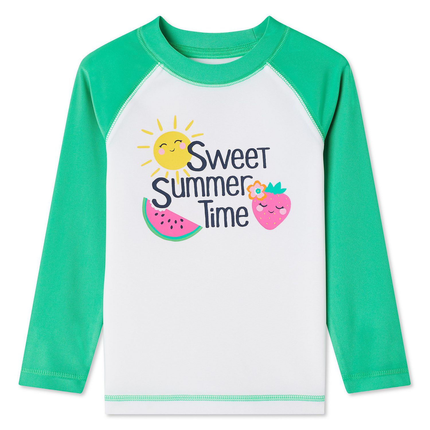 George Toddler Girls' Long Sleeve Rash Guard