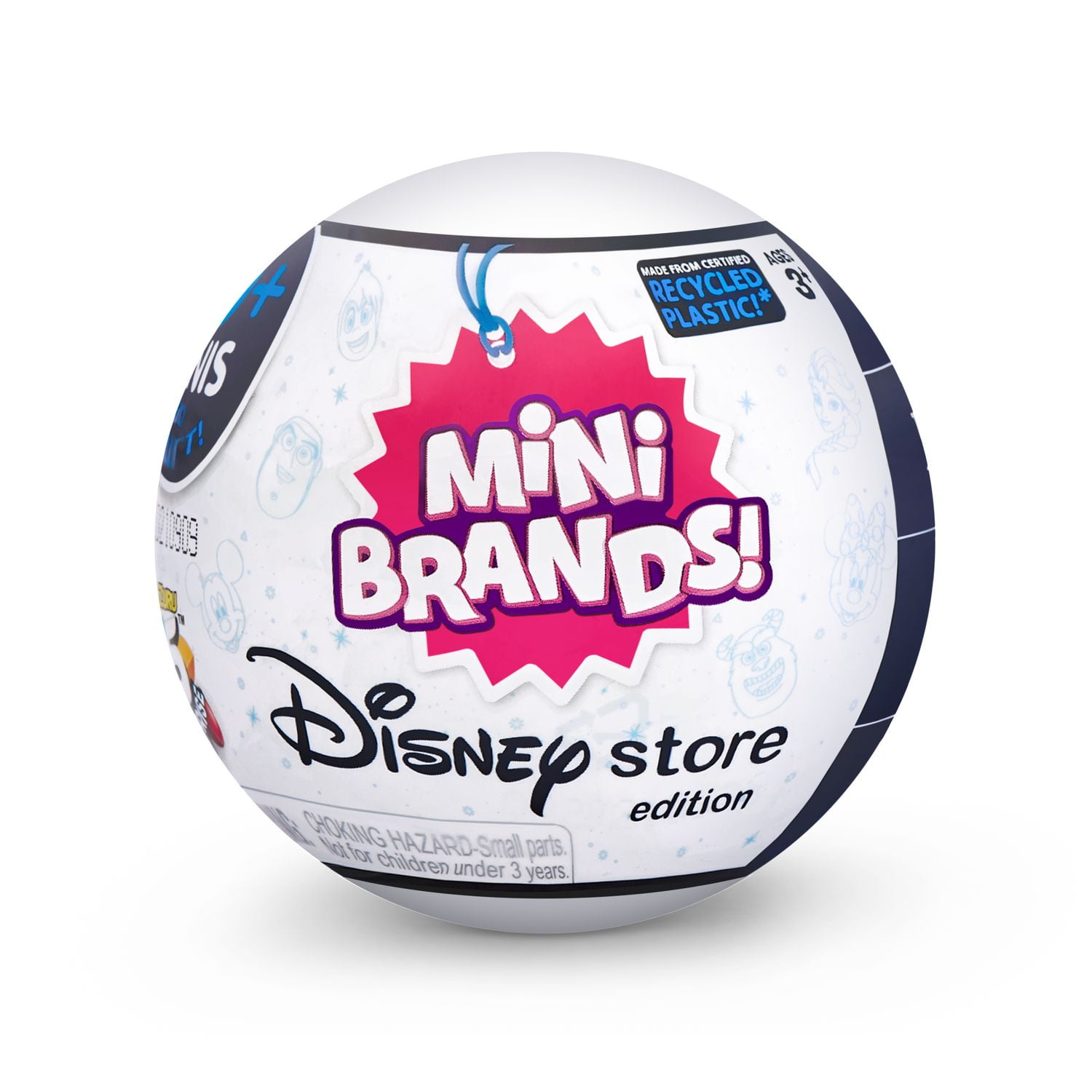5 Surprise Mini Brands Disney Store Series 1 Mystery Capsule