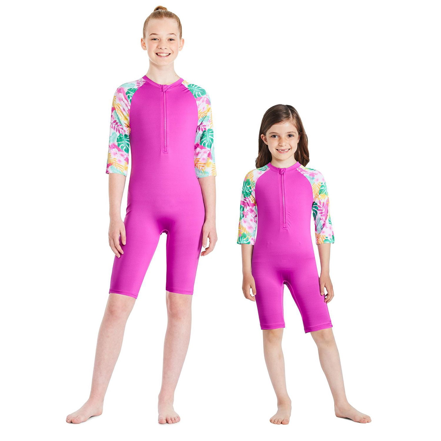 George Girls' Long-Sleeve One Piece Rashguard