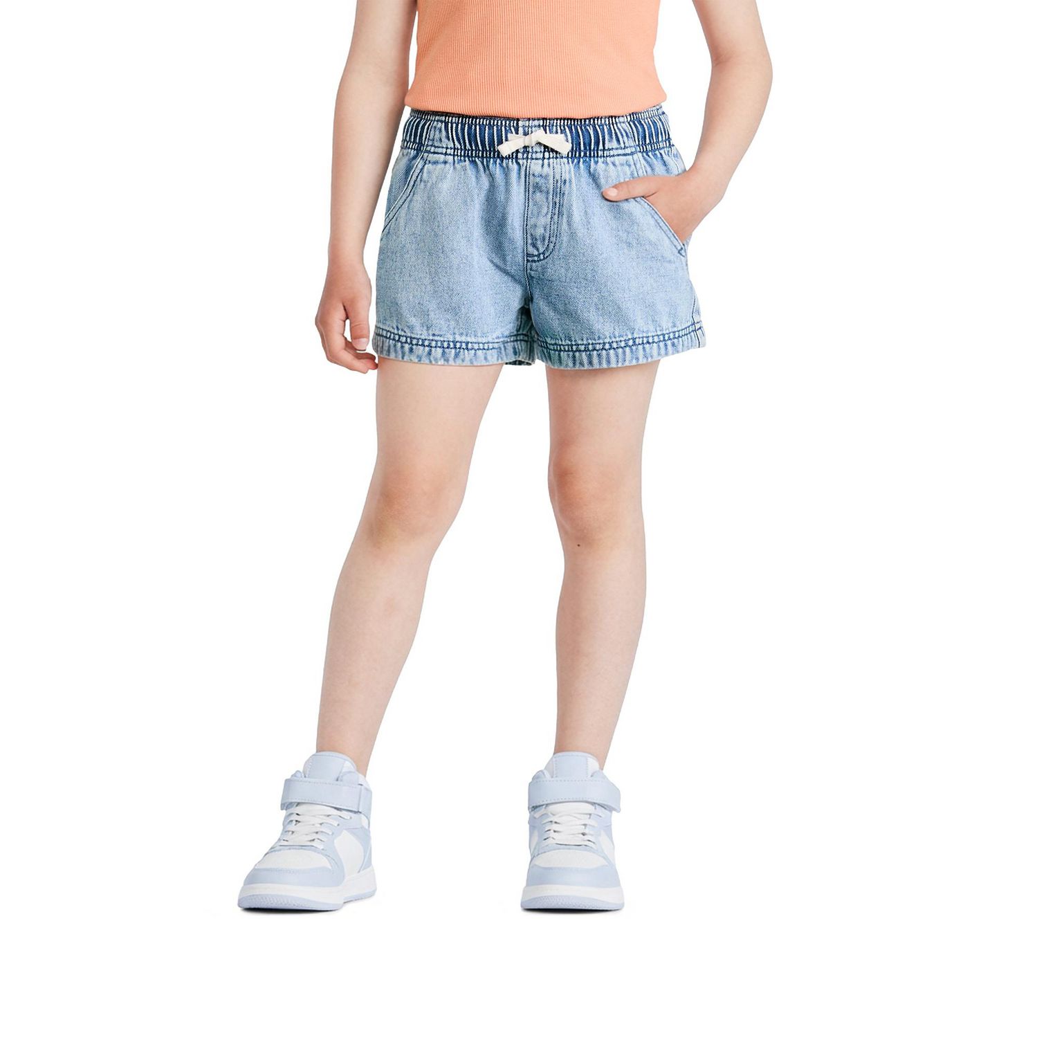 Short en denim à enfiler George pour filles
