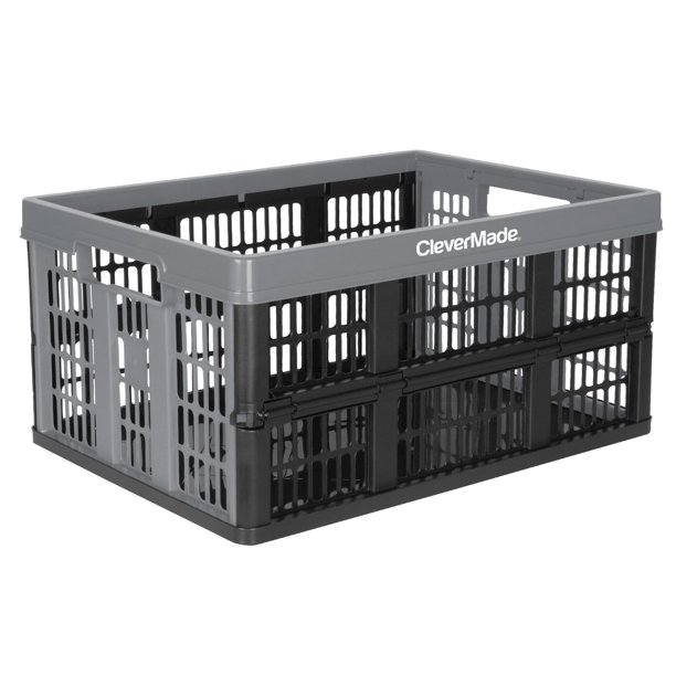 CleverMade Collapsible Grated Utility Crate, 8 Gal, 1 Pack Walmart.ca
