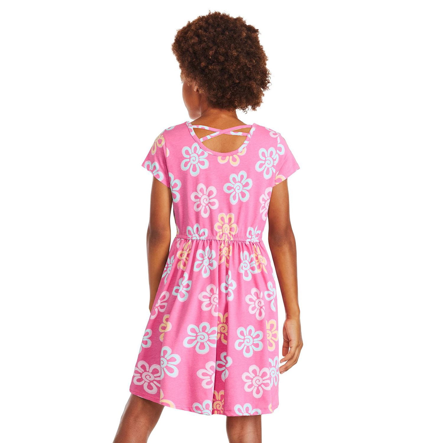 Disney Girls' Stitch Printed Dress