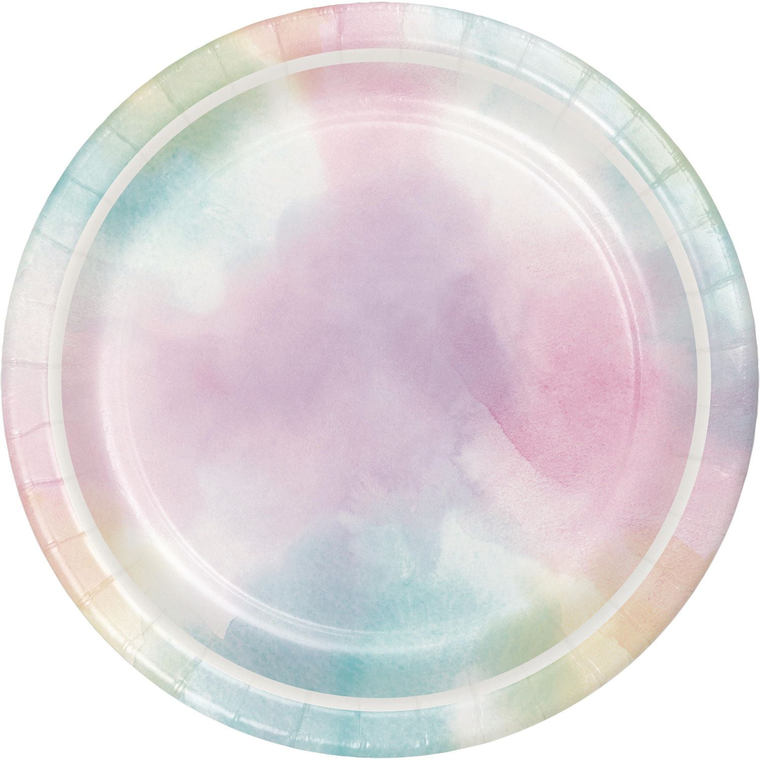 Watercolor Ombre Paper Plates Walmart Canada