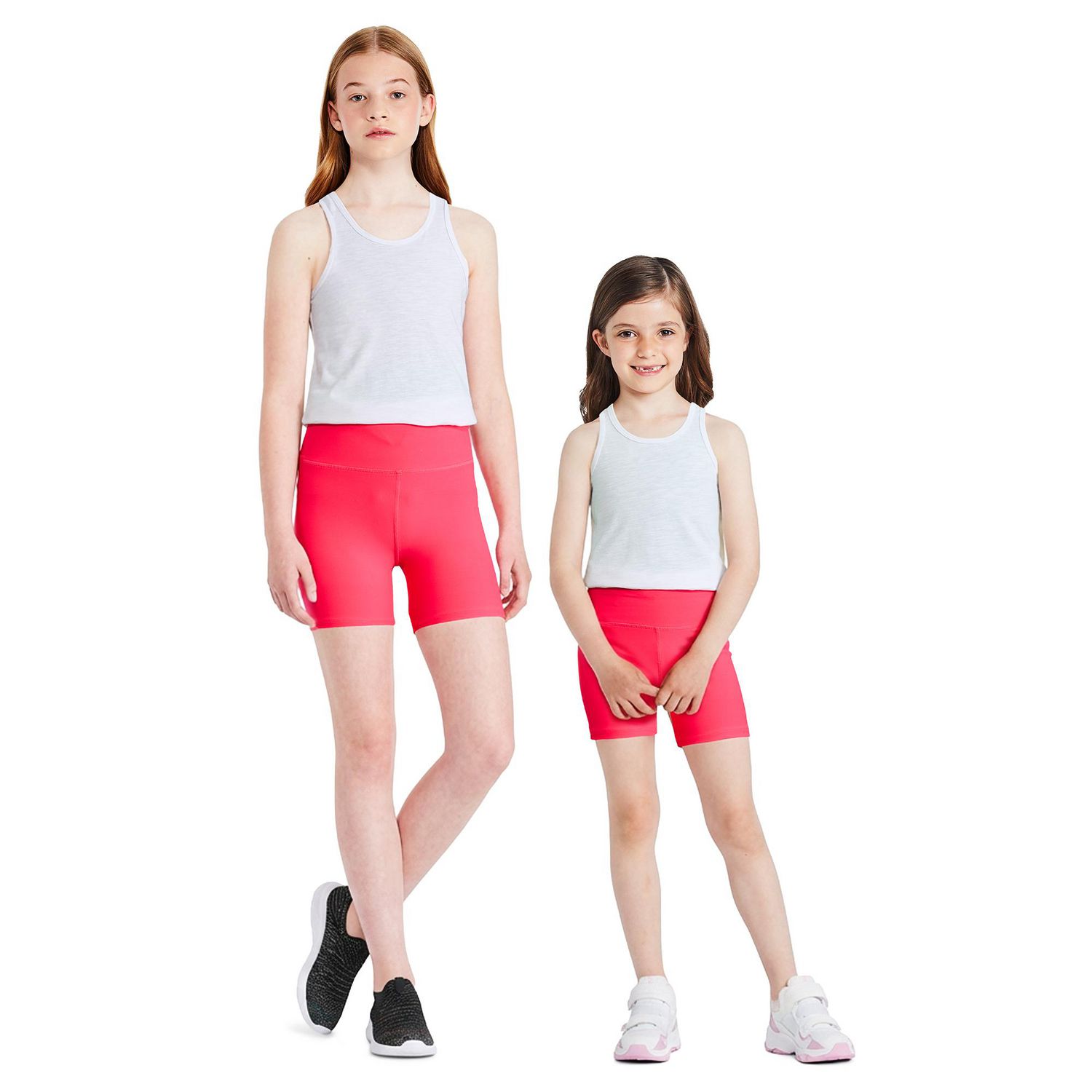 Short de vélo compression Athletic Works pour filles
