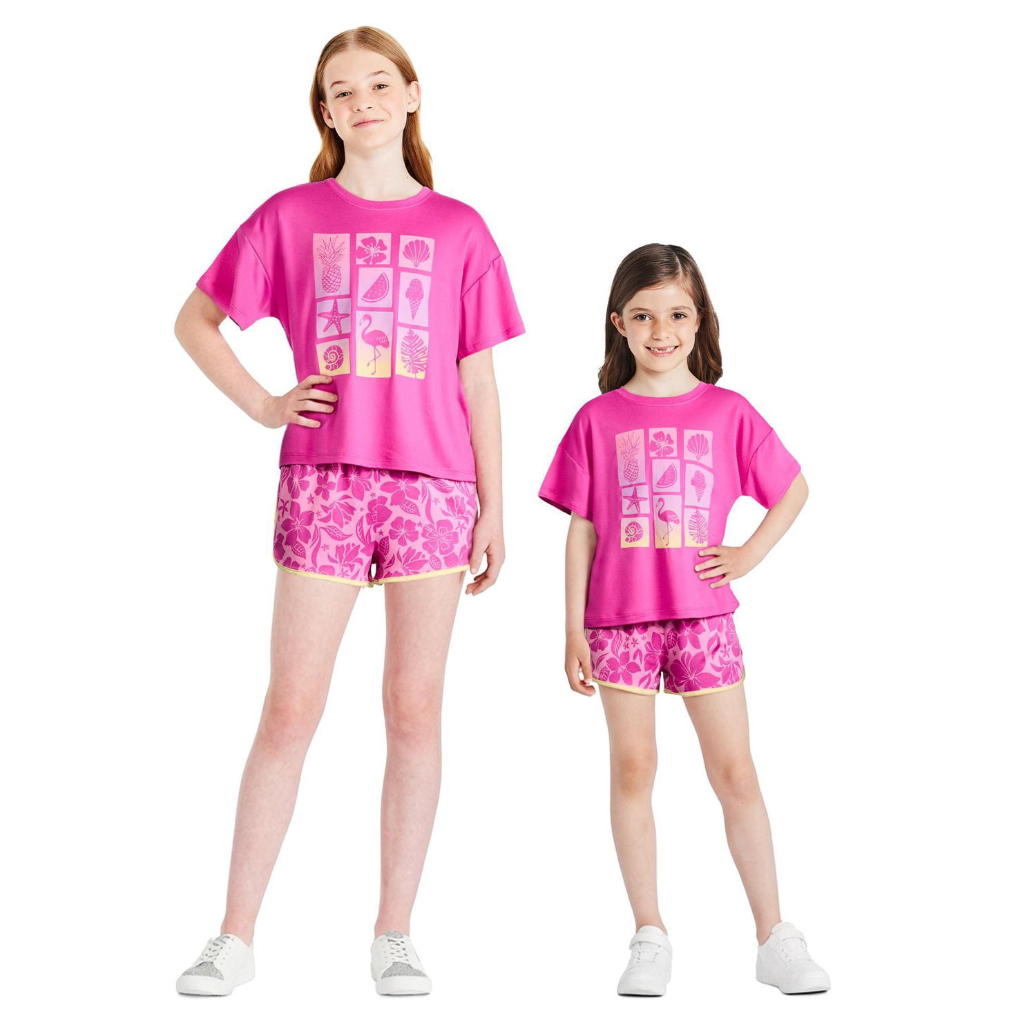 George Girls' Two Piece Pajama Set
