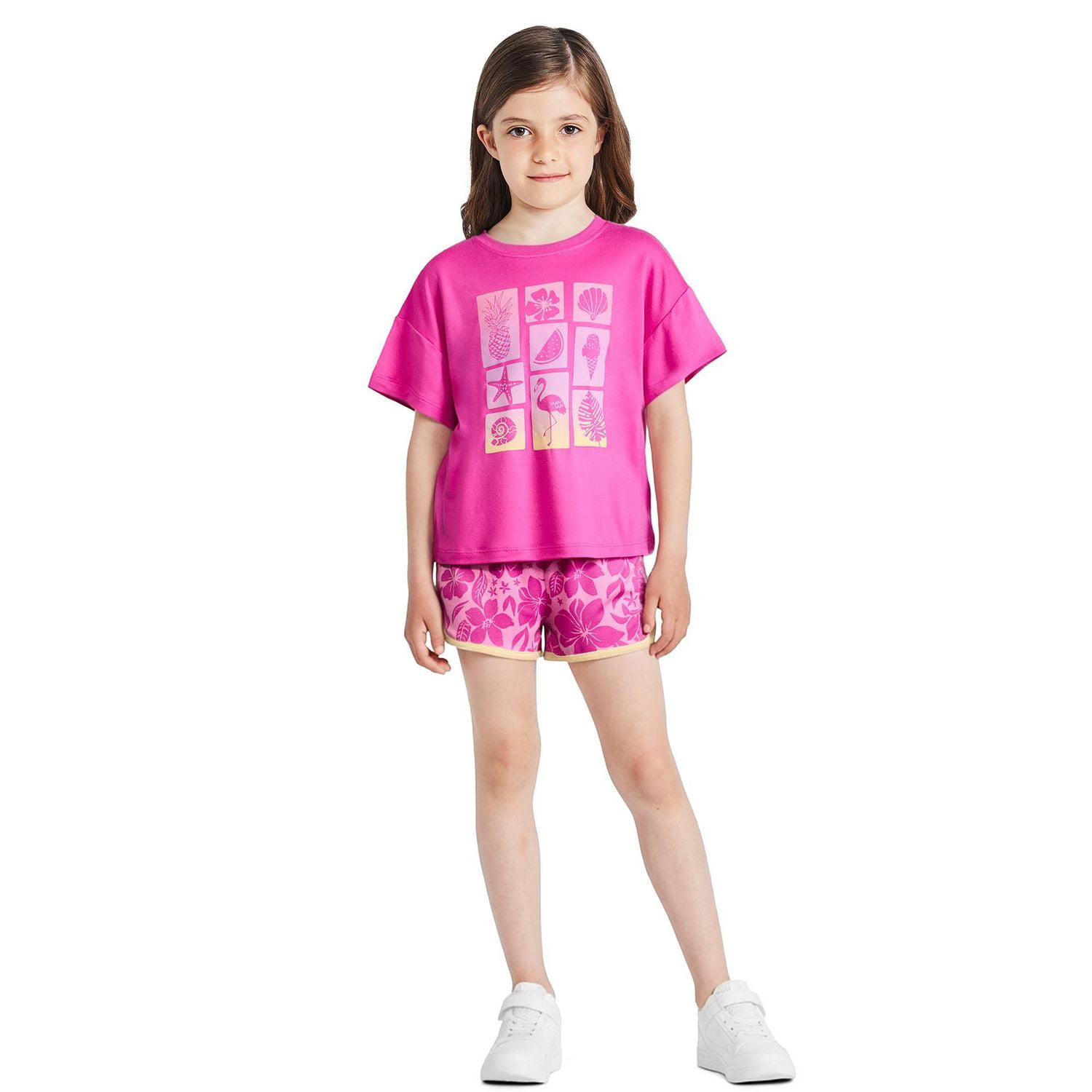George Girls' Two Piece Pajama Set