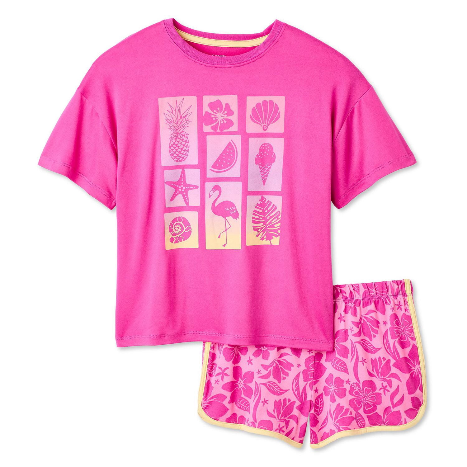 George Girls' Two Piece Pajama Set
