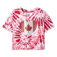thumbnail image 1 of T-shirt teint par nouage Canada Justice pour filles, 1 of 3