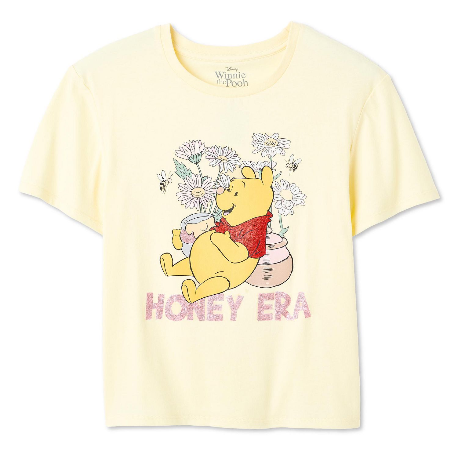 T-shirt à imprimé graphique Winnie l’Ourson Disney pour filles