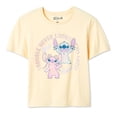 thumbnail image 3 of T-shirt à imprimé graphique Stitch Disney pour filles, 3 of 3