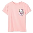 thumbnail image 3 of T-shirt à imprimé graphique Hello Kitty pour filles, 3 of 3