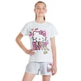 thumbnail image 1 of T-shirt à imprimé graphique Hello Kitty pour filles, 1 of 3