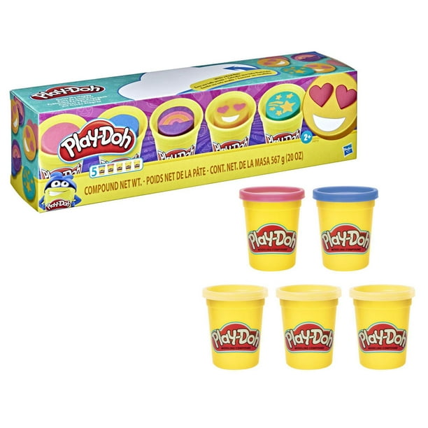4 POTS RECHARGE PATE A MODELER PLAY-DOH