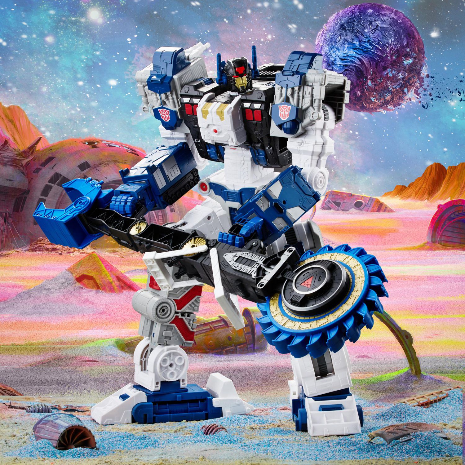 Transformers Toys Generations Legacy Series Titan Cybertron