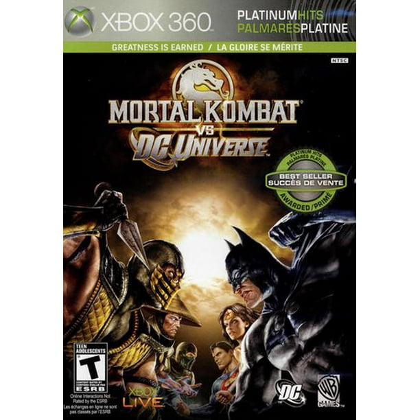 Mortal Kombat vs DC Universe (pour Xbox 360)