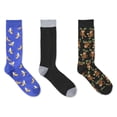 thumbnail image 1 of George Men's Crew Socks 3-Pack, 1 of 1