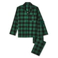 thumbnail image 1 of Pyjama 2 pièces avec haut à col cranté George pour hommes, 1 of 1
