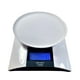 Balance de cuisine numérique AccuChef, blanche, plastique, modèle 2325 Capacité de 3kg,  6,6 lbs – image 2 sur 5