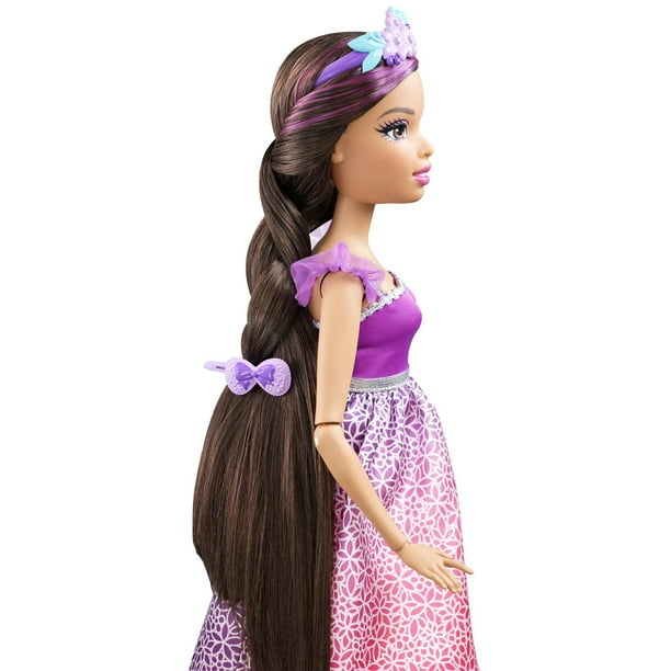 Barbie Dreamtopia – Poupée de 43 cm (17 po) – Barbie Princesse – Violet 