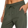 thumbnail image 4 of Athletic Works Women's Ribbed Cuff Woven Pant, 4 of 6