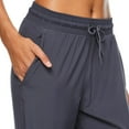 thumbnail image 4 of Athletic Works Women's Ribbed Cuff Woven Pant, 4 of 6