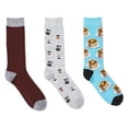 thumbnail image 1 of Lot de 3 paires de mi-chaussettes George pour hommes, 1 of 1