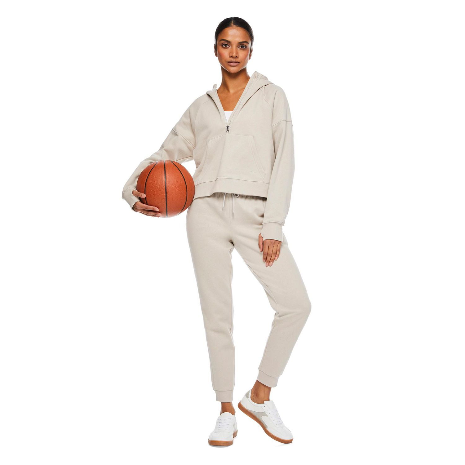 Haut à capuchon Athletic Works pour femmes