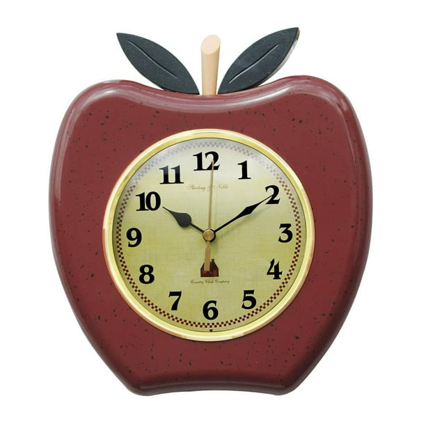 Horloge de mur pomme