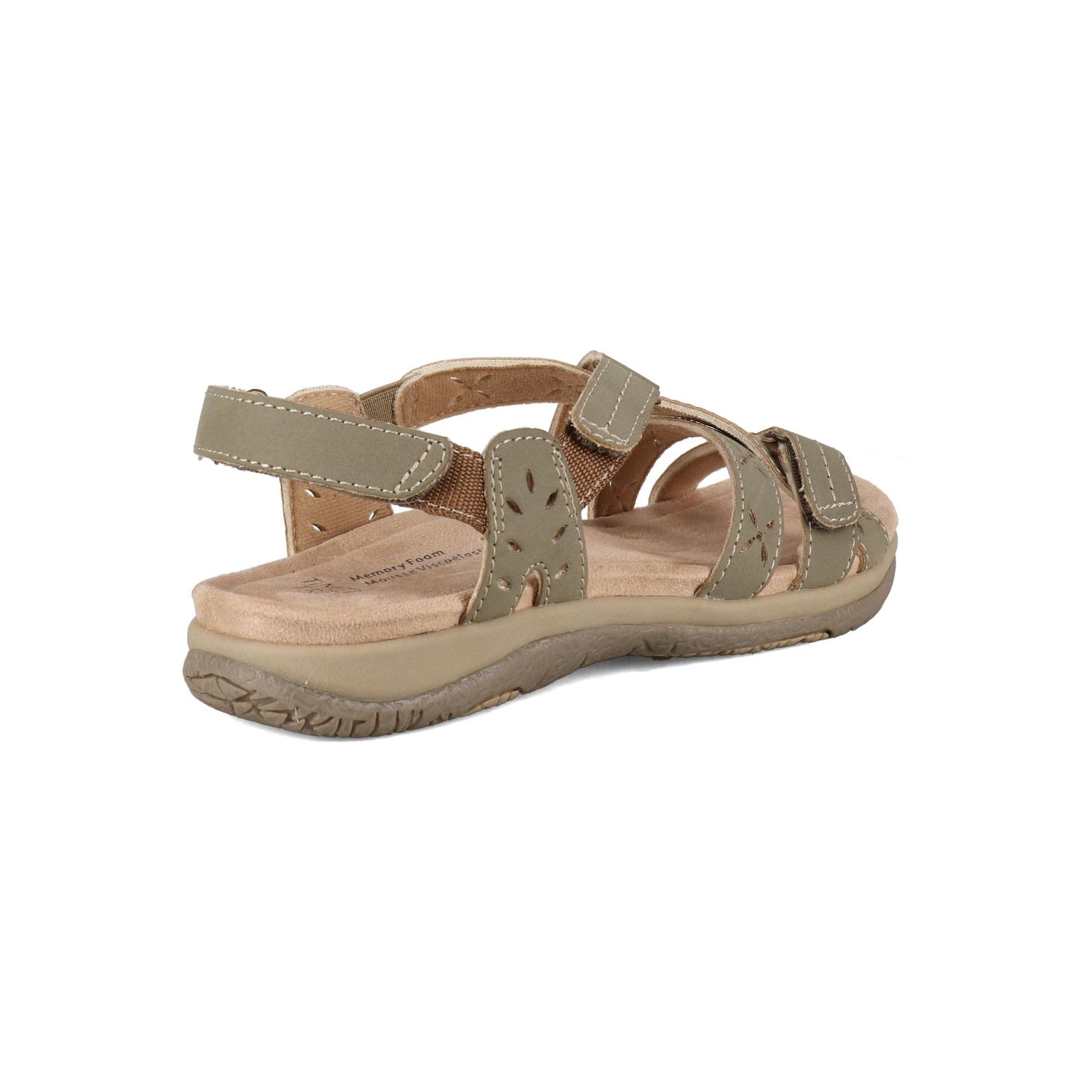 Sandales confort Time and Tru pour femmes