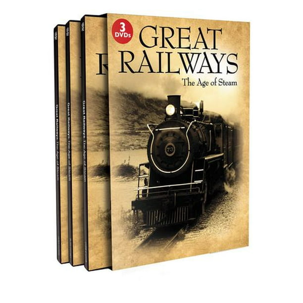 Great Railways - The Age of Steam (3-pk) (Thinpak)