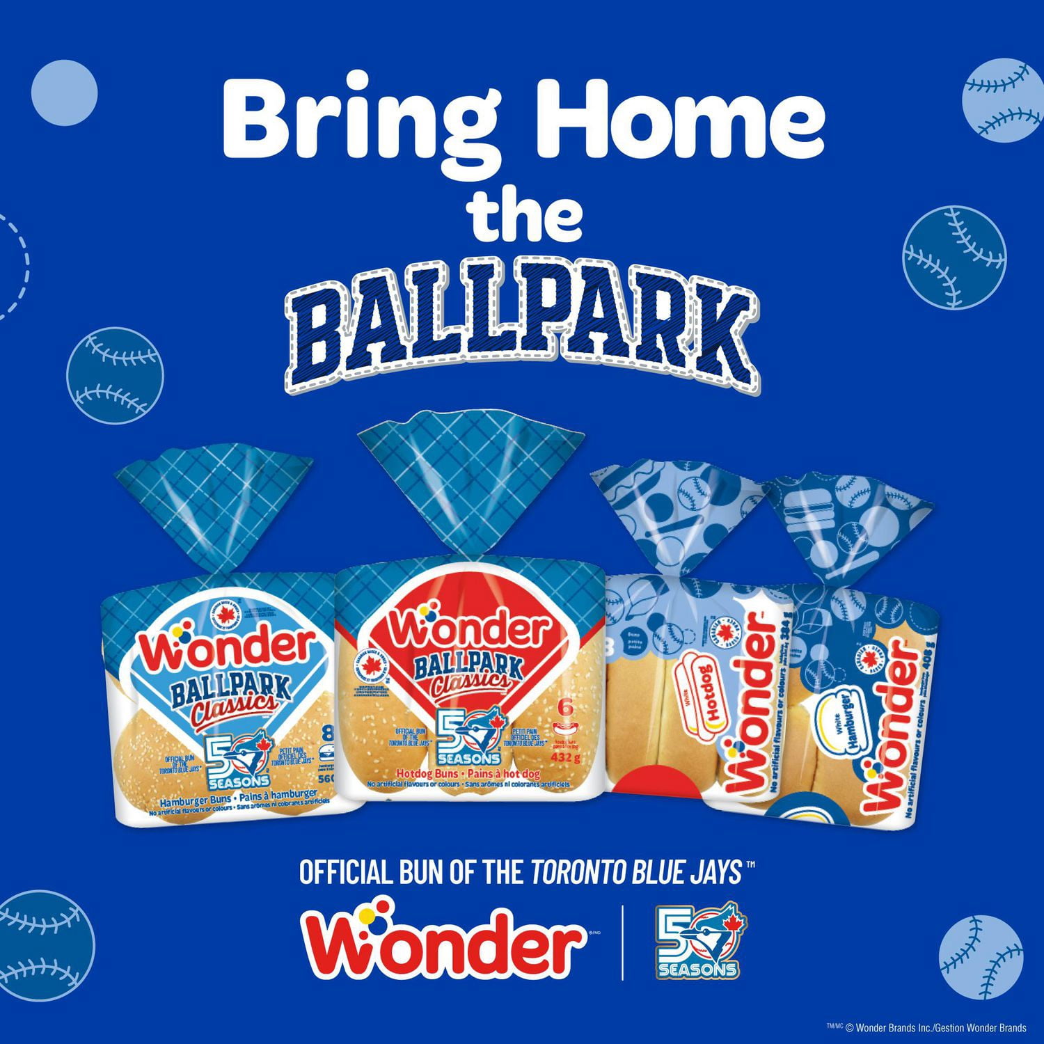 Wonder® White Topslice Hotdog Buns
