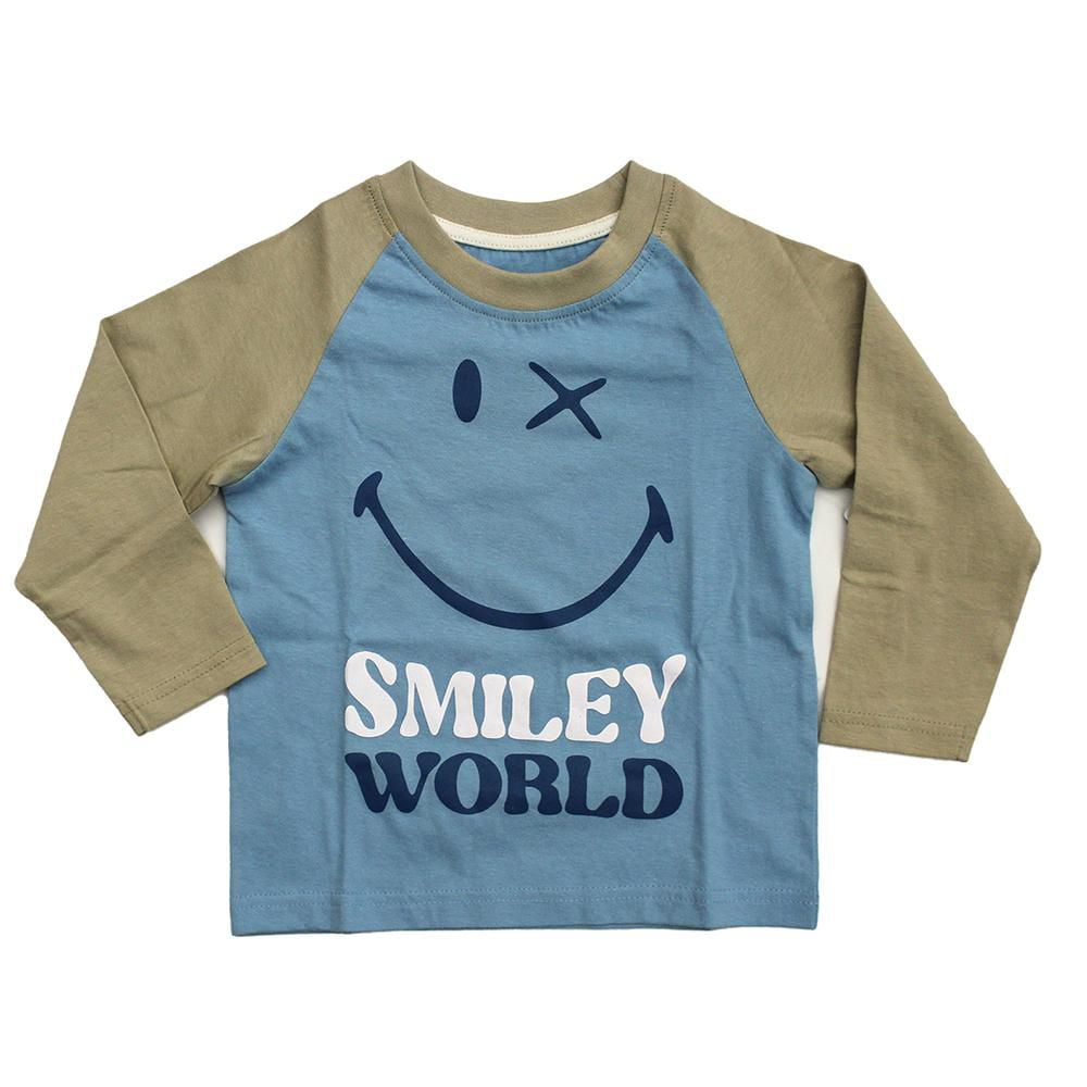 T-shirt SmileyWorld® sous licence pour tout-petits garçons.