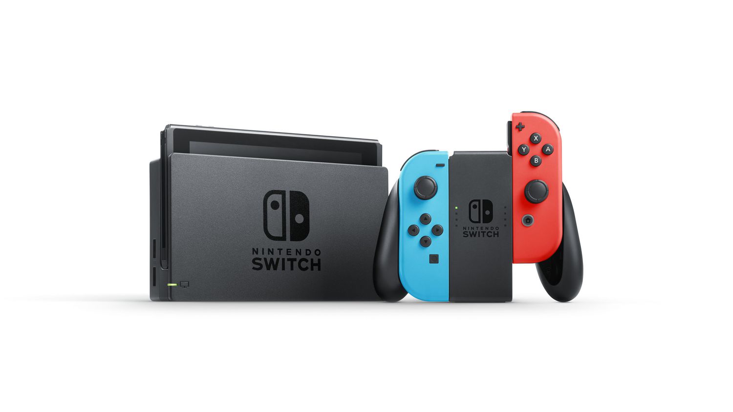 Nintendo Switch™ with Neon Blue and Neon Red Joy‑Con™ (New Box 