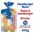 thumbnail image 1 of Wonder White Hamburger Buns, 1 of 8