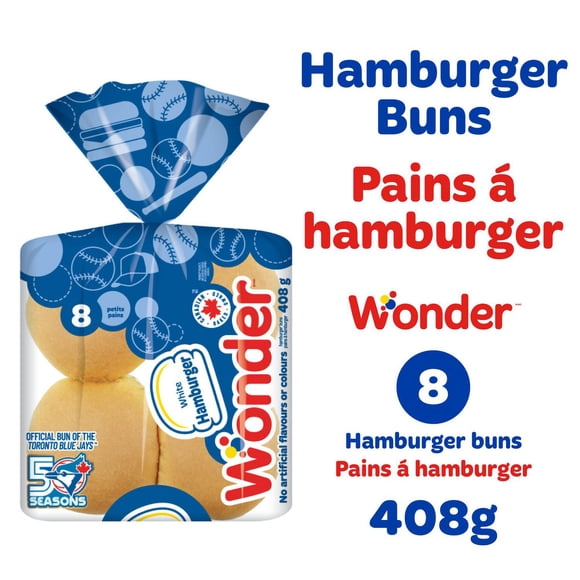 Wonder White Hamburger Buns