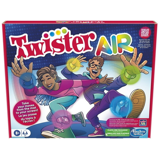 Hasbro Gaming Twister Giant - Funny Skill Board Game - French Version  [Exclusive ]