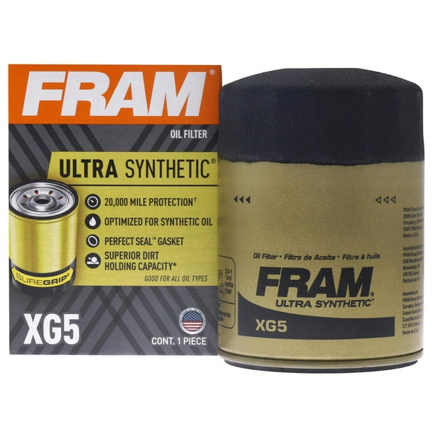 Filtre à huile XG5 Ultra Synthetic de FRAM