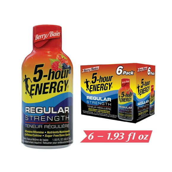 5 Hour Energy Regular Strength 6Pk